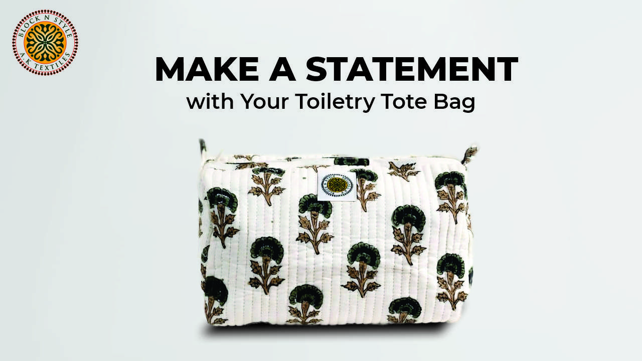 toiletry tote bag